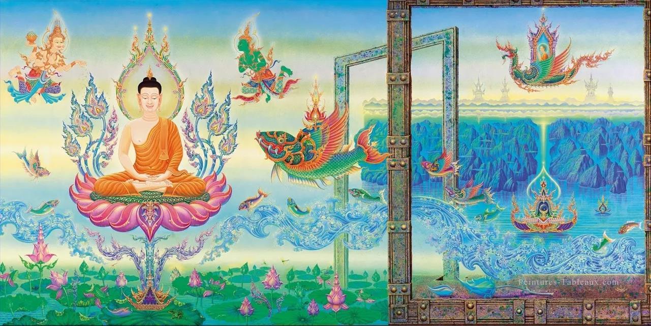 Dans louange de Seigneur Bouddha 2 CK Fairy Tales Peintures à l'huile